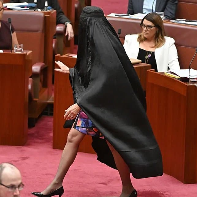 Will Pauline Hanson wear a burqa again in 2026? market image