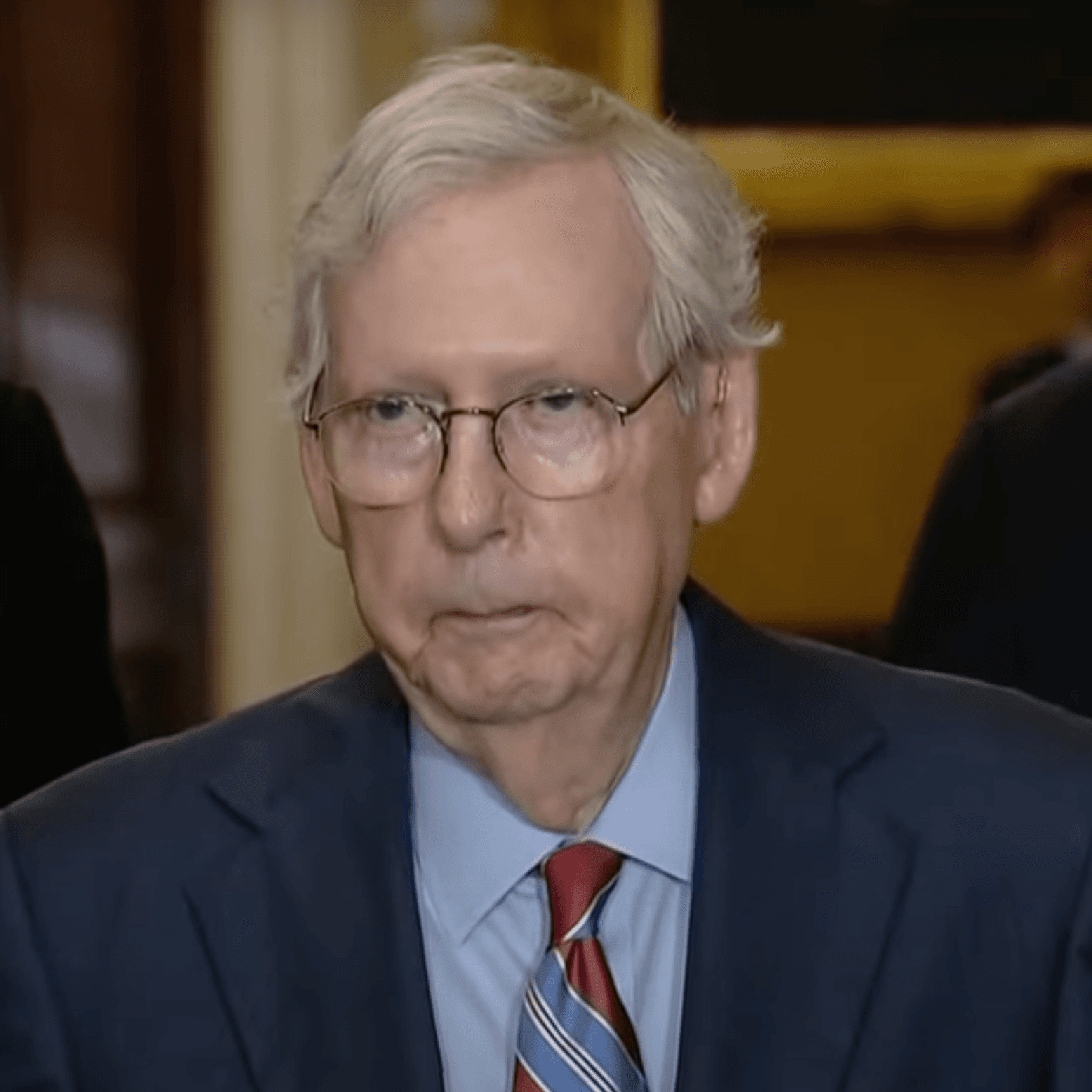 Will Mitch McConnell zone out again by October 1? market image