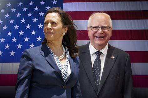 Harris-Walz Democratic ticket on election day? market image