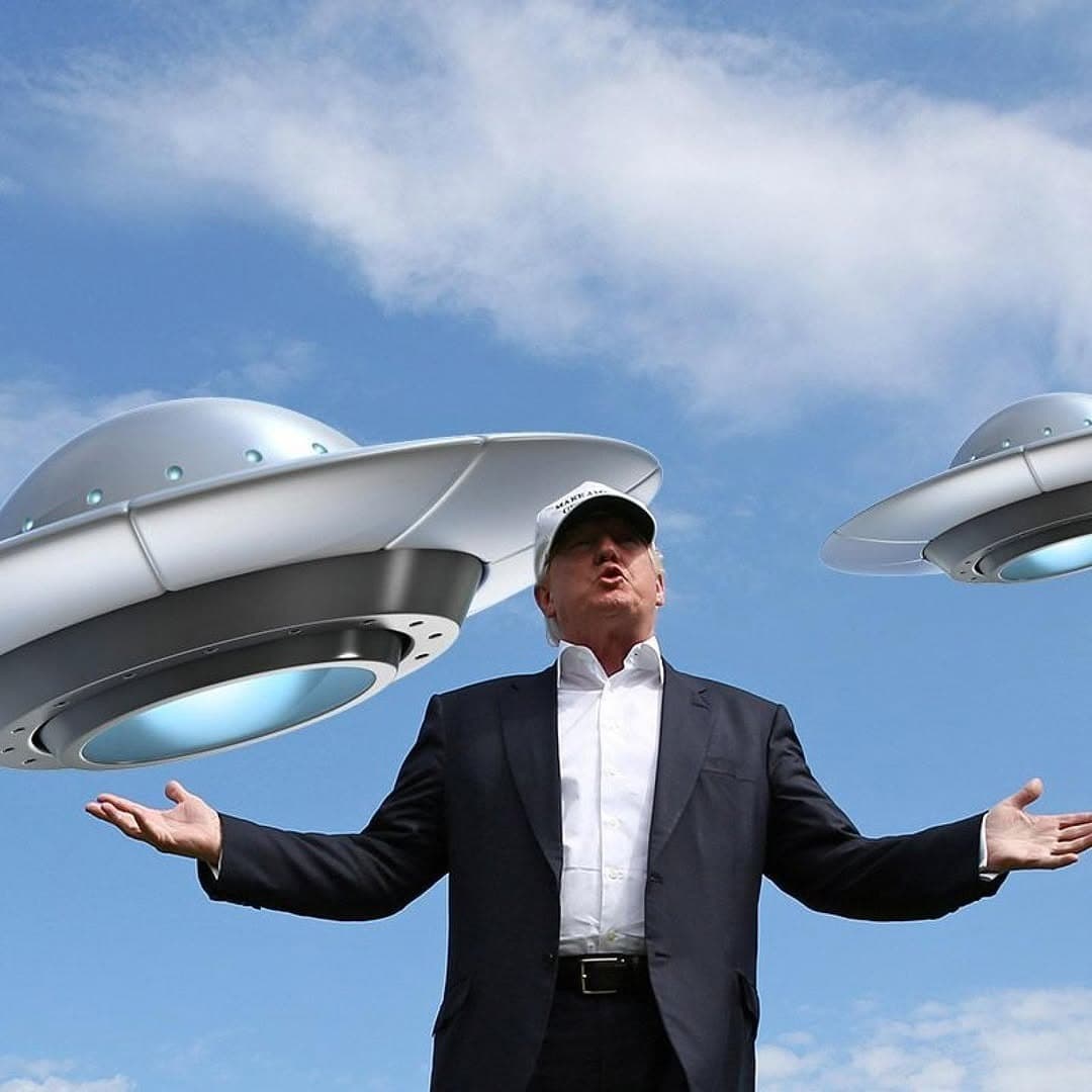Trump Admin confirms Aliens exist in first 100 days? market image