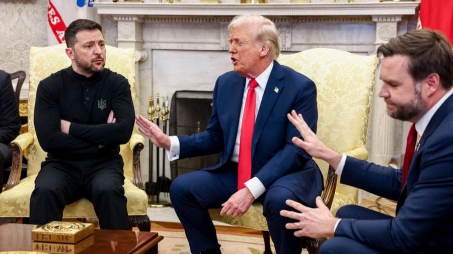 Trump meets with Zelenskyy in March? market image