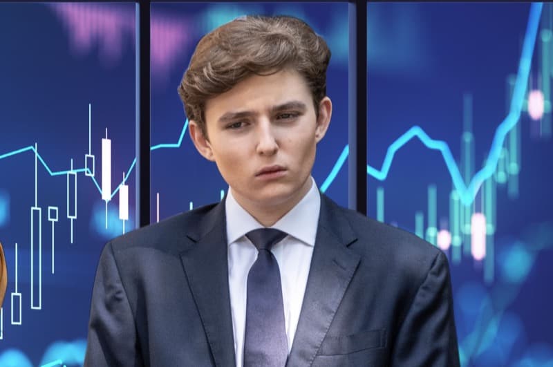 Will Barron launch a coin before May? market image