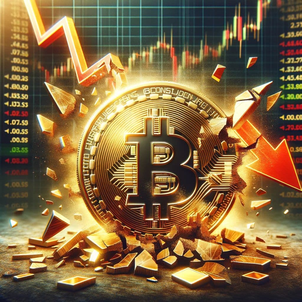 Will Bitcoin dip below $55k before June? market image