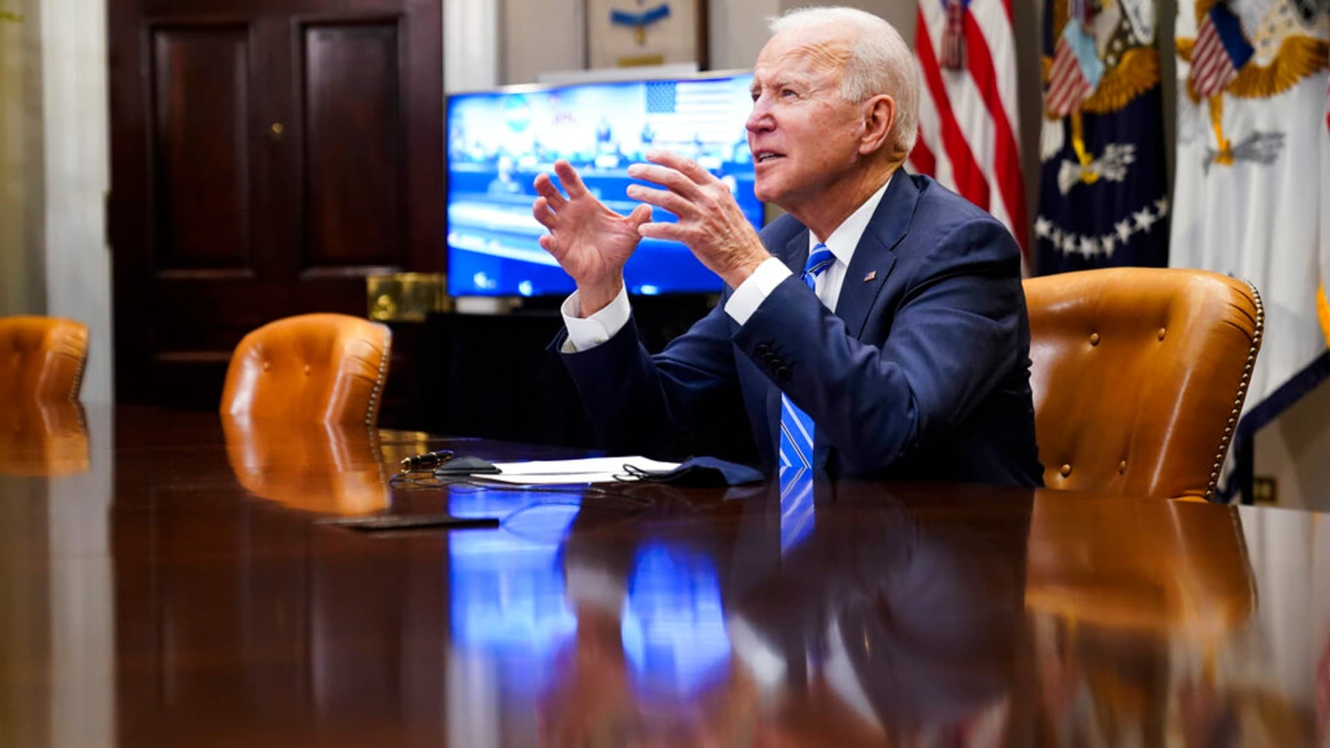 Will Joe Biden's disapproval rating be 40% or higher on May 5? market image