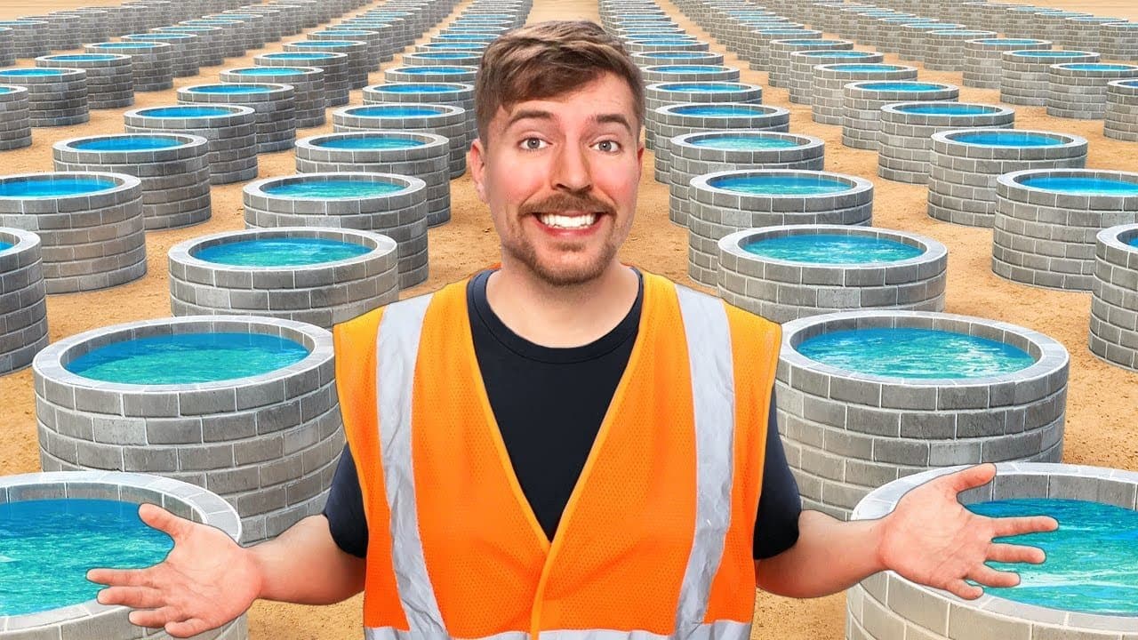 Will MrBeast raise $40M for clean water by August 31? market image