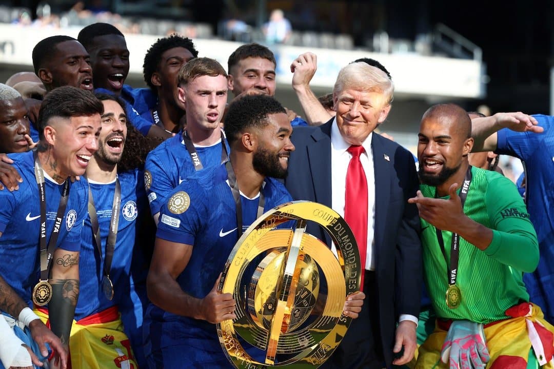 Will Trump be in the WC Champions Photo? market image