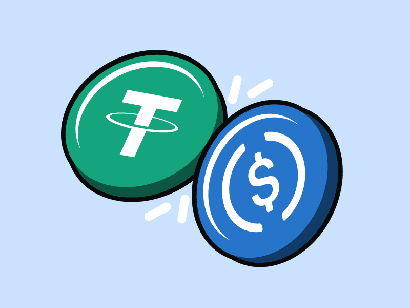 Will USDC hit 50% of USDT market cap by December 31, 2026? market image